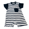 Combi-Short Marinière à Poche - Navy