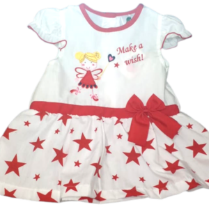 Robe et Bandeau assortis - ÉTOILES Rouges