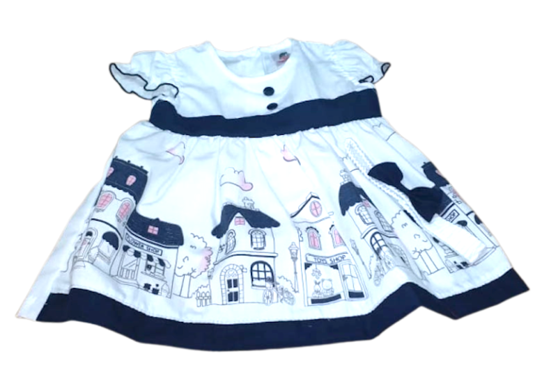 Robe et Bandeau assortis - IN THE CITY Marine