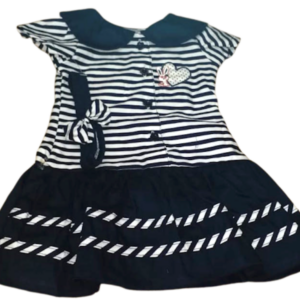 Robe et Bandeau assortis - RAYÉE Bleue