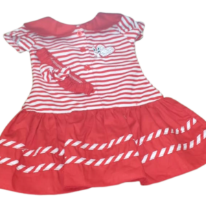 Robe et Bandeau assortis - RAYÉE Rouge