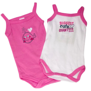 Lot 2 Bodies Fines Bretelles "BALEINE BCG"
